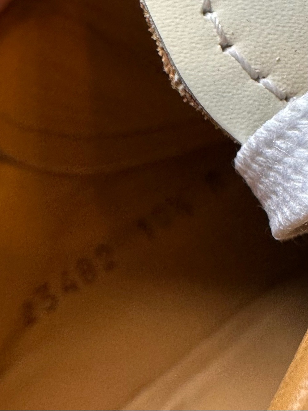 Magnanni Men’s Leather & Suede Sneakers in White with Tan Lining - Picture 6 of 6